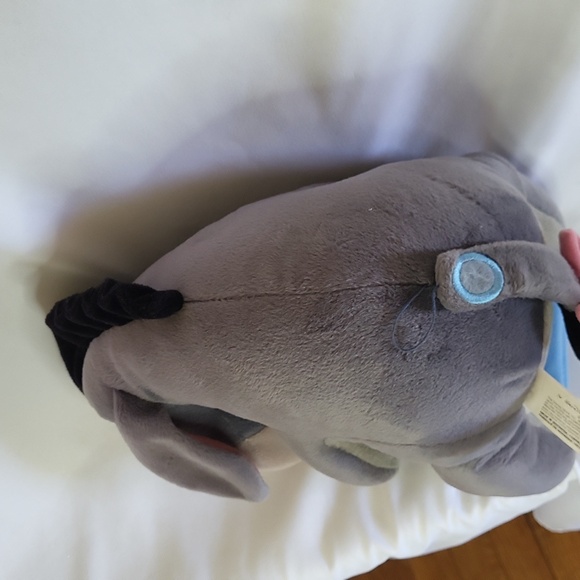 Disney Store Eeyore Plush Holding photo frame Detachable Tail 11" - Picture 15 of 16